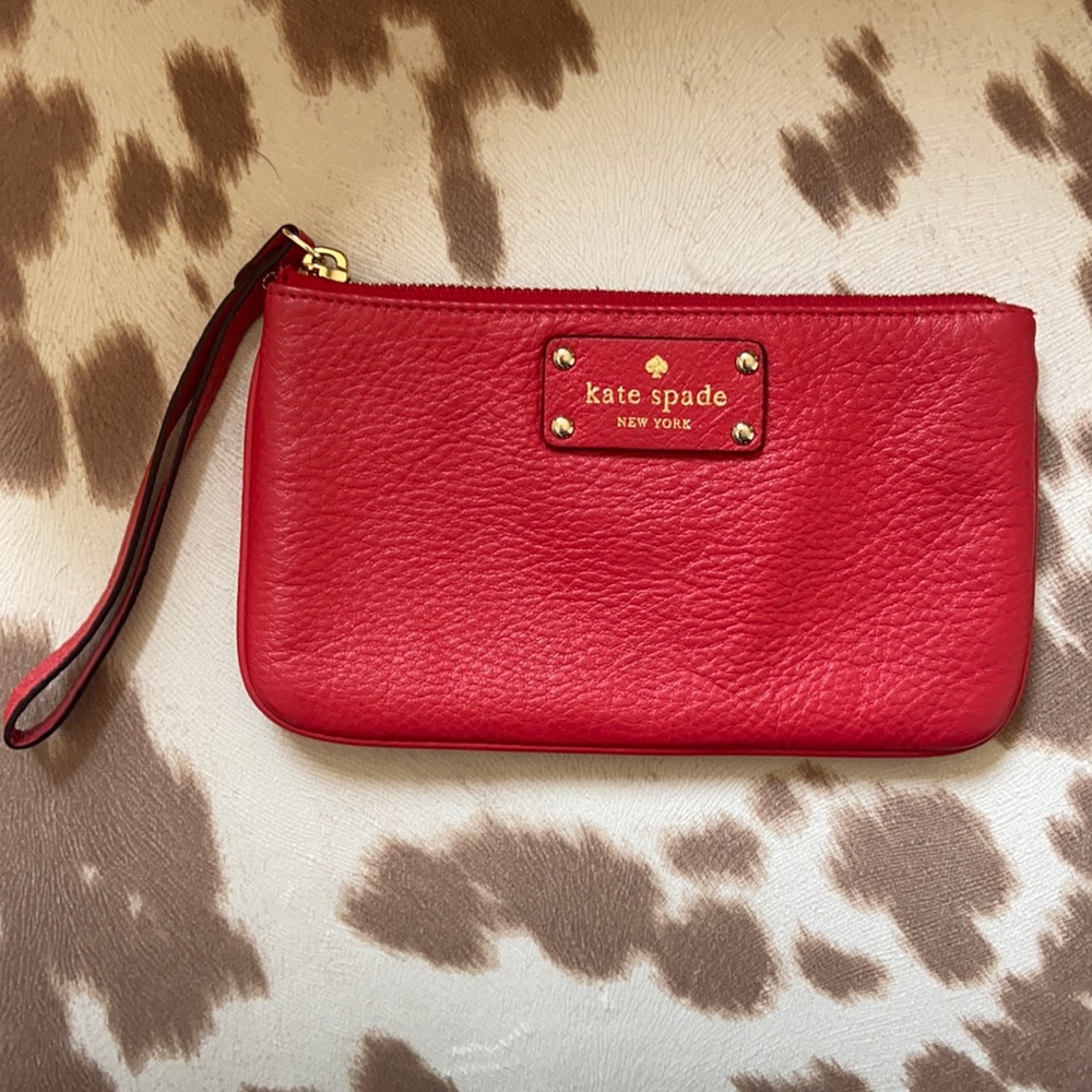 Kate Spade New York Leather Wristlet